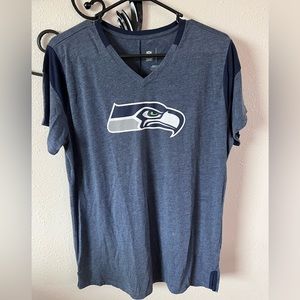 EUC NFL Seattle Seahawks Nike V-neck T-shirt